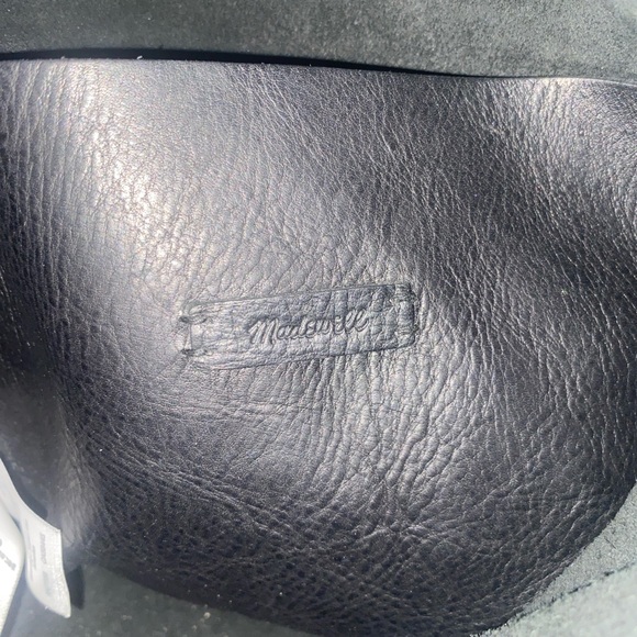 Madewell Knotted Black Leather Tote Bag - Picture 5 of 11